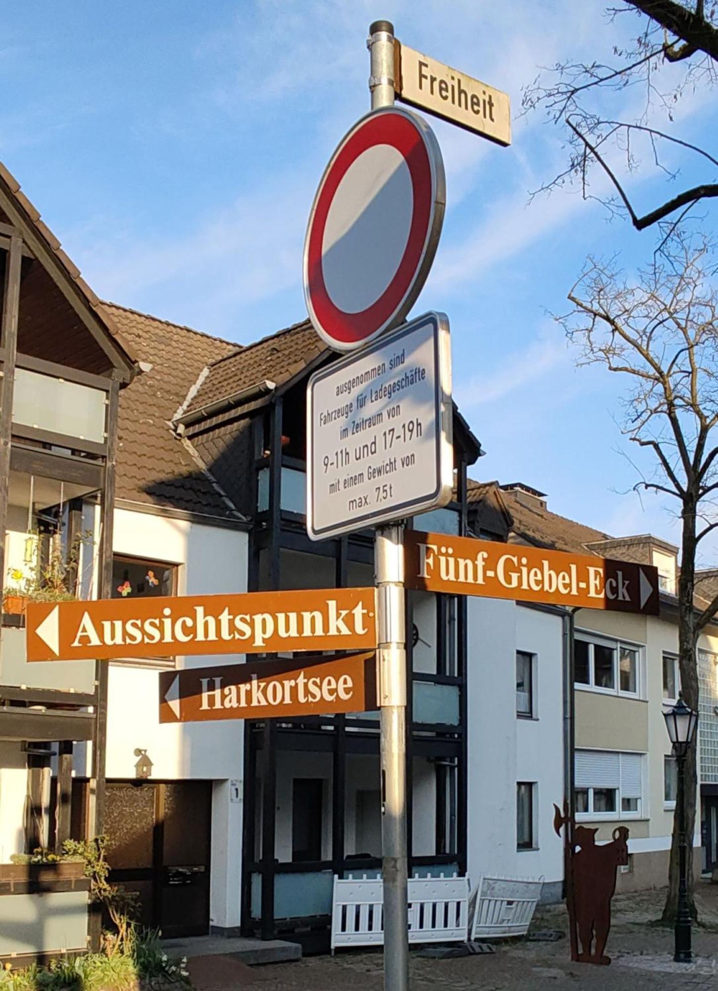 Fuenf Giebel Eck In Der Freiheit Am Ruhrtalradweg Hotel Wetter  Exterior foto